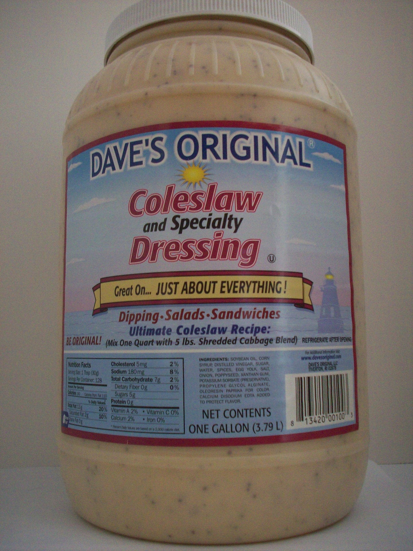 Coleslaw and Specialty Dressing Tub